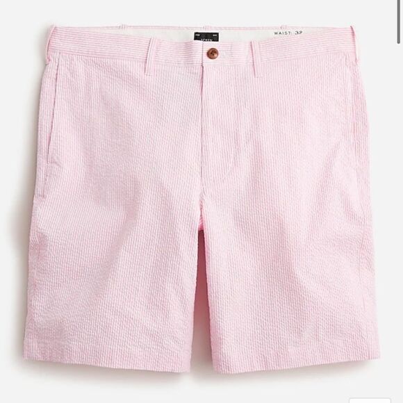 J. Crew 9" stretch seersucker short - Picture 1 of 5